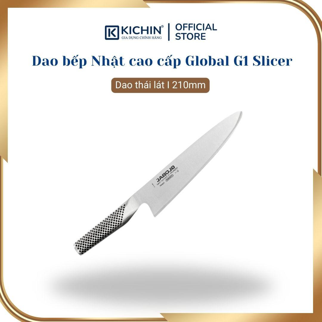 Dao bếp Nhật cao cấp Global G1 Slicer - Dao thái lát (210mm)