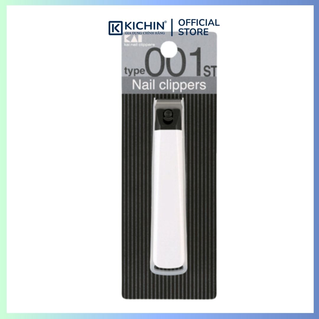 Bấm móng tay cao cấp Nhật KAI-001MST màu trắng KE0116