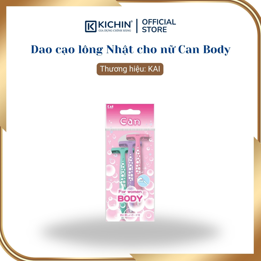 Dao cạo lông cao cấp Nhật cho nữ Can Body