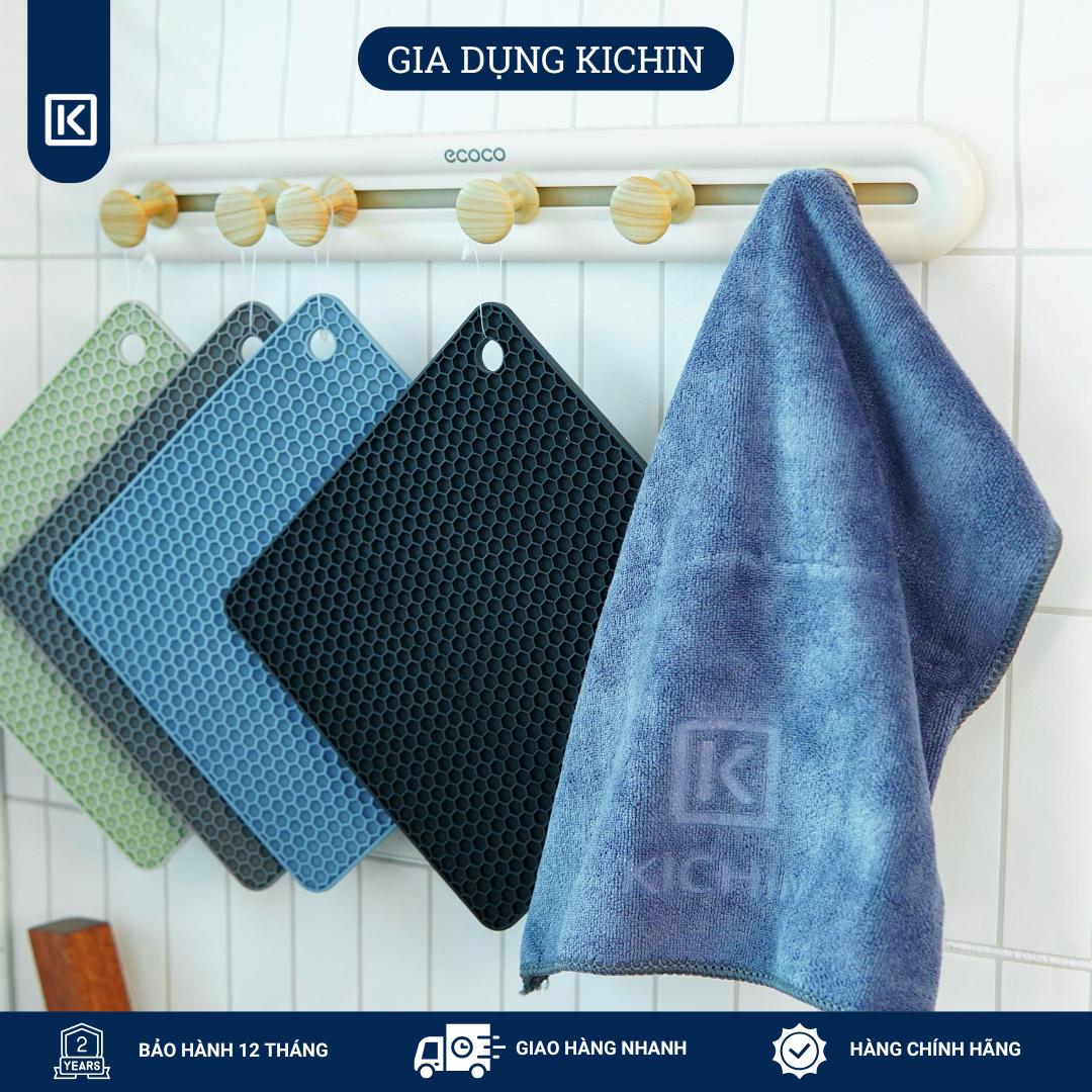 Khăn lau bếp đa năng siêu thấm hút  thương hiệu Kichin KL01 - Lau bếp, dao, kính tiện lợi