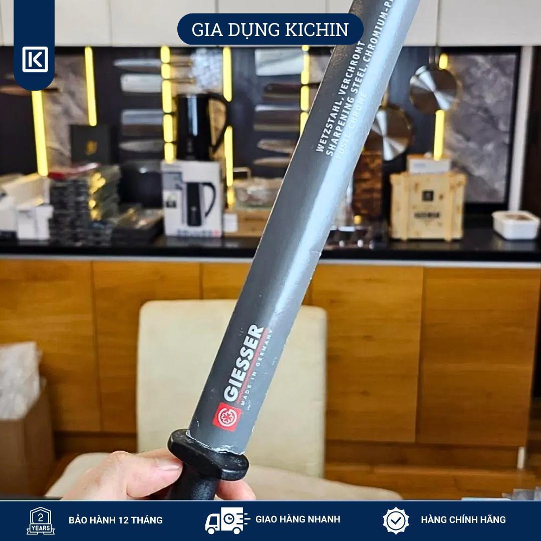 Dụng cụ liếc dao Đức thương hiệu GIESSER siêu mịn hình tròn chống gỉ (300mm)