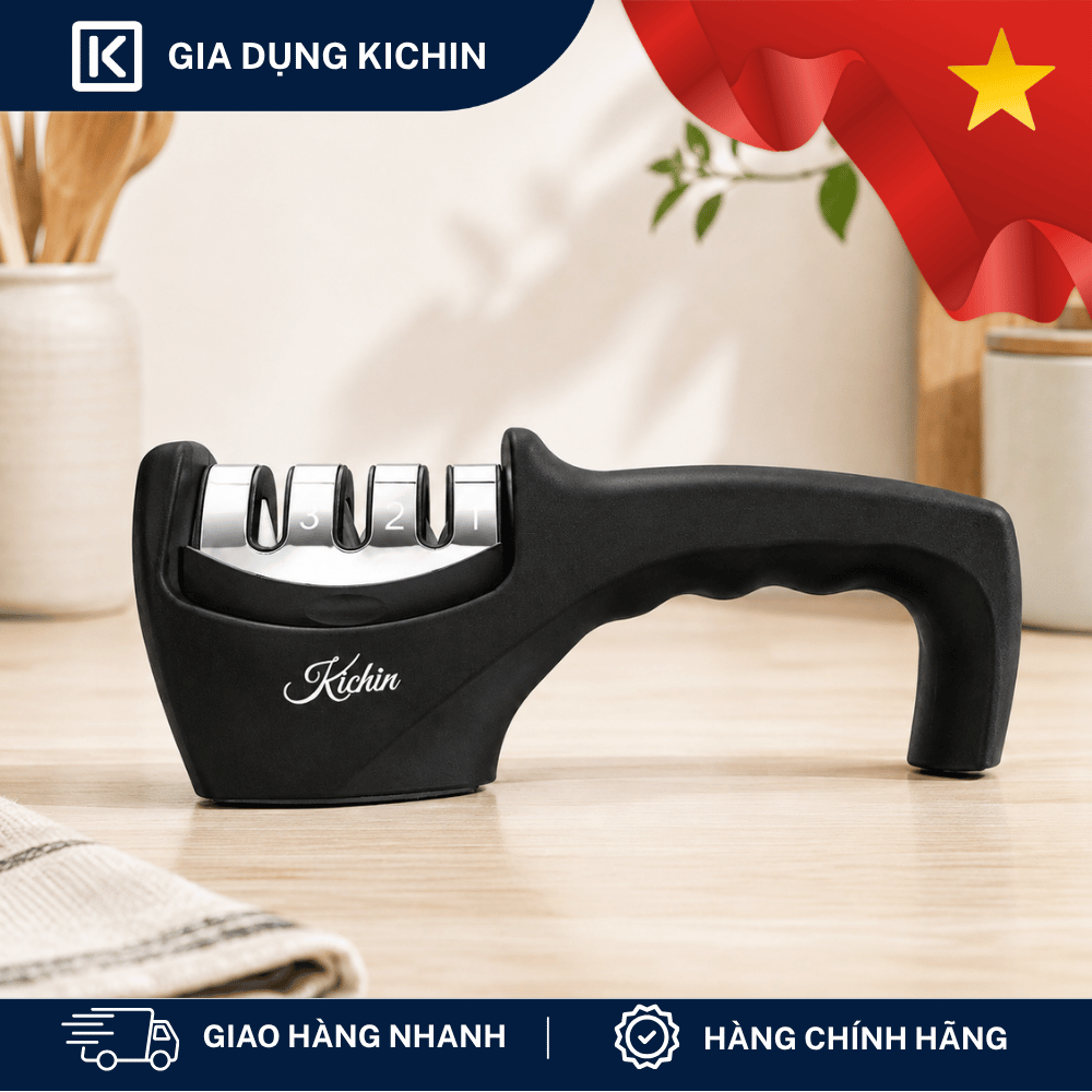 [COMBO ĐỘC LẬP] Bộ 2 dao Kichin Origin + Mài dao Kichin MK01