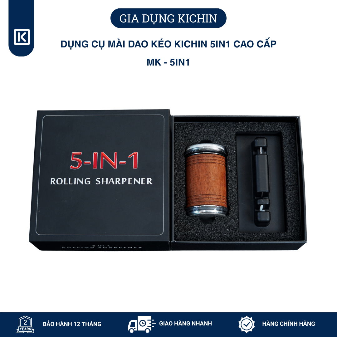 Dụng cụ mài dao tích hợp mài kéo 5in1 cao cấp
