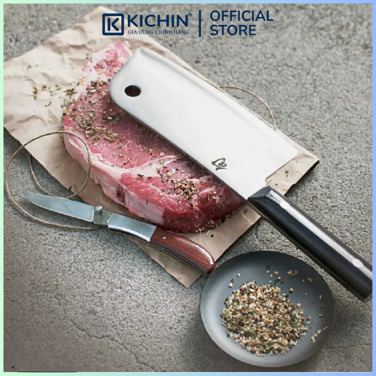 Dao bếp Nhật cao cấp KAI Shun Classic Chopper - Dao chặt xương Shun DM0767 (150mm)