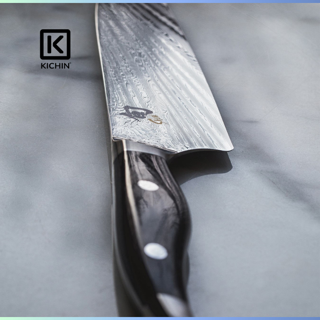 Dao bếp Nhật cao cấp KAI Shun Nagare Santoku - Dao thái 3 trong 1 NDC0702 (180mm)