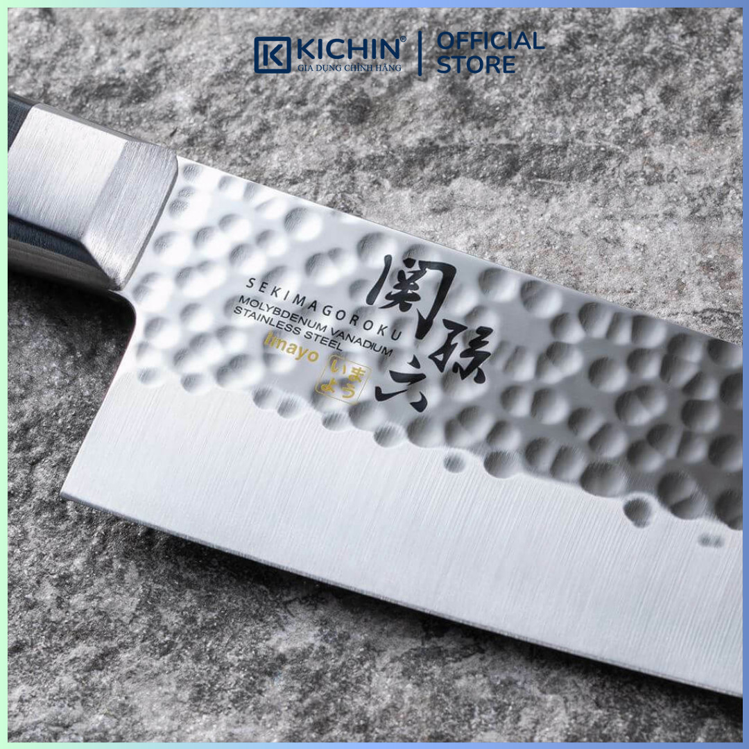 Dao bếp Nhật cao cấp KAI Imayo Santoku - Dao thái đa năng AB5457 (145mm)