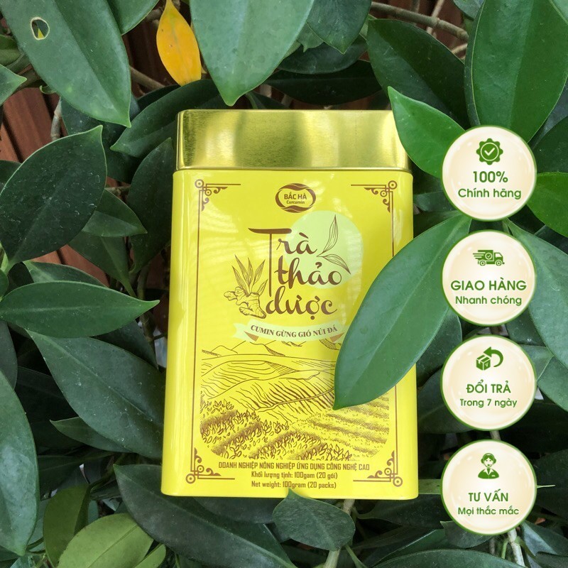 Trà thảo dược Cumin gừng gió núi đá (hộp 20 gói)