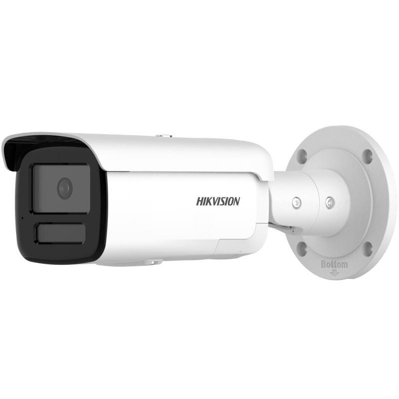 Camera Hikvision IP DS-2CD2T86G2-ISU/SL (Thân lớn 8MP, Loa Mic, AI)