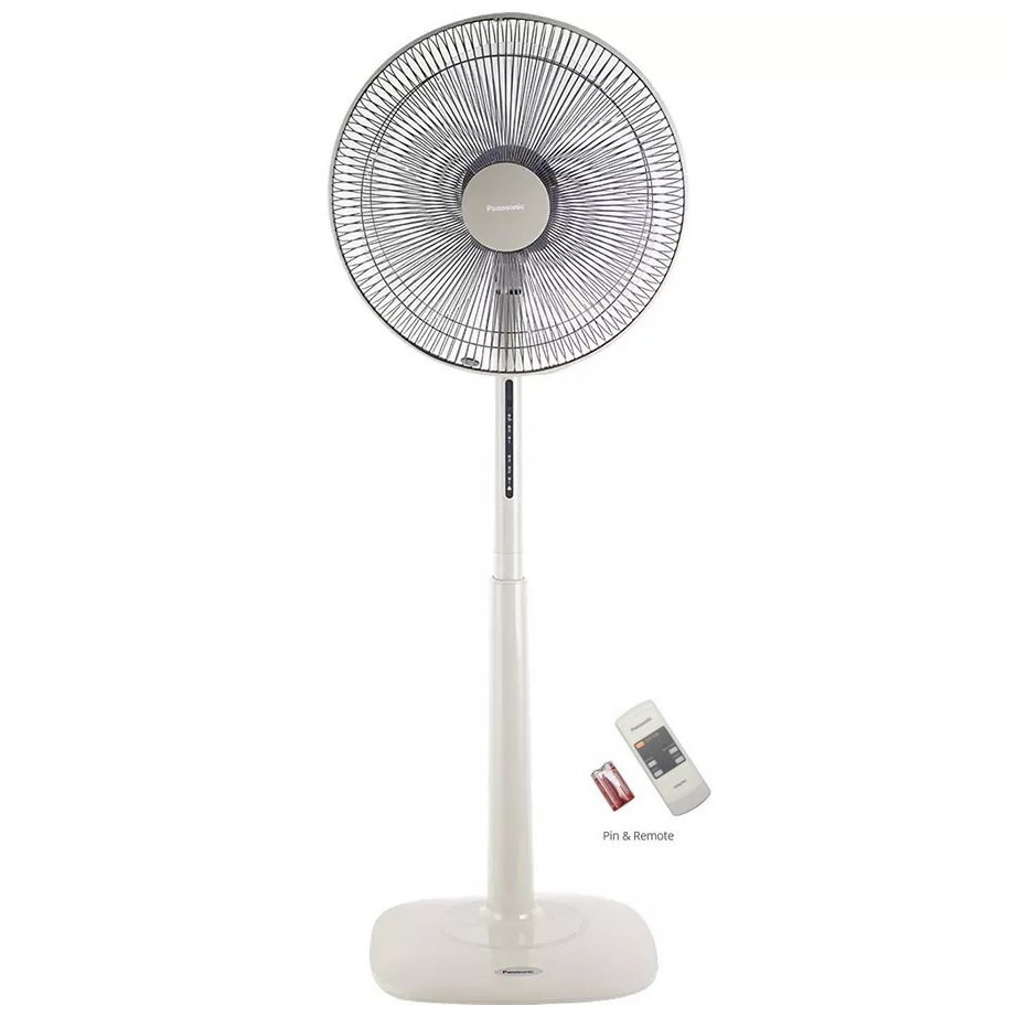 Quạt cây Panasonic F-409KBE (màu Beige, 51W, có remote)