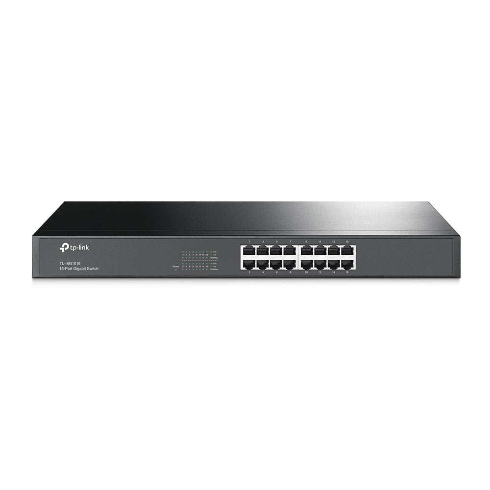 Switch chia mạng TP-LINK TL-SG1016 (16 cổng Gigabit, lắp rack)