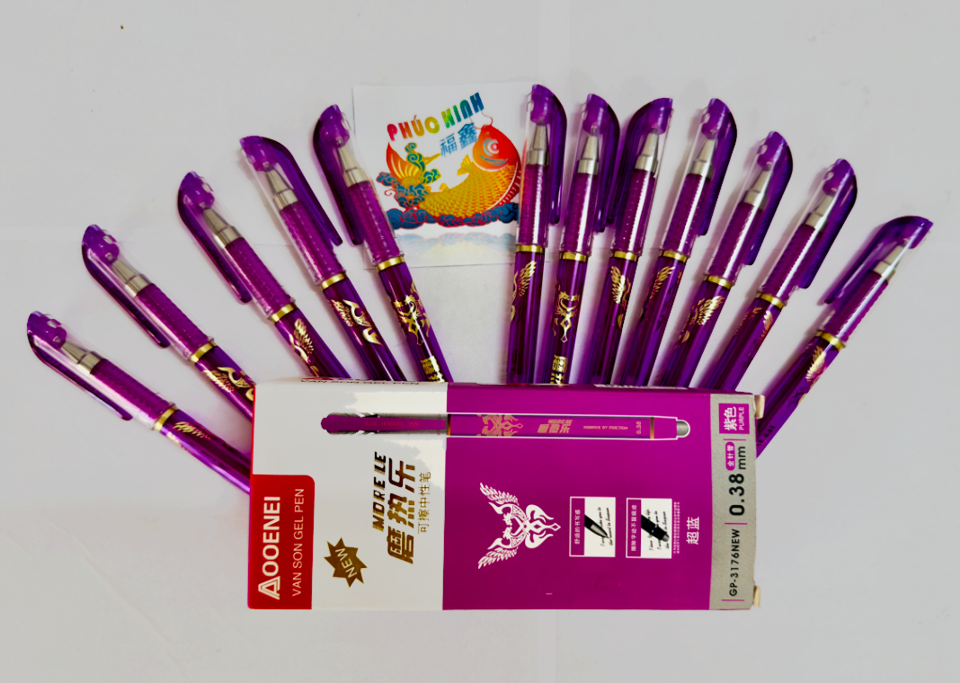 Viết bi xóa tím