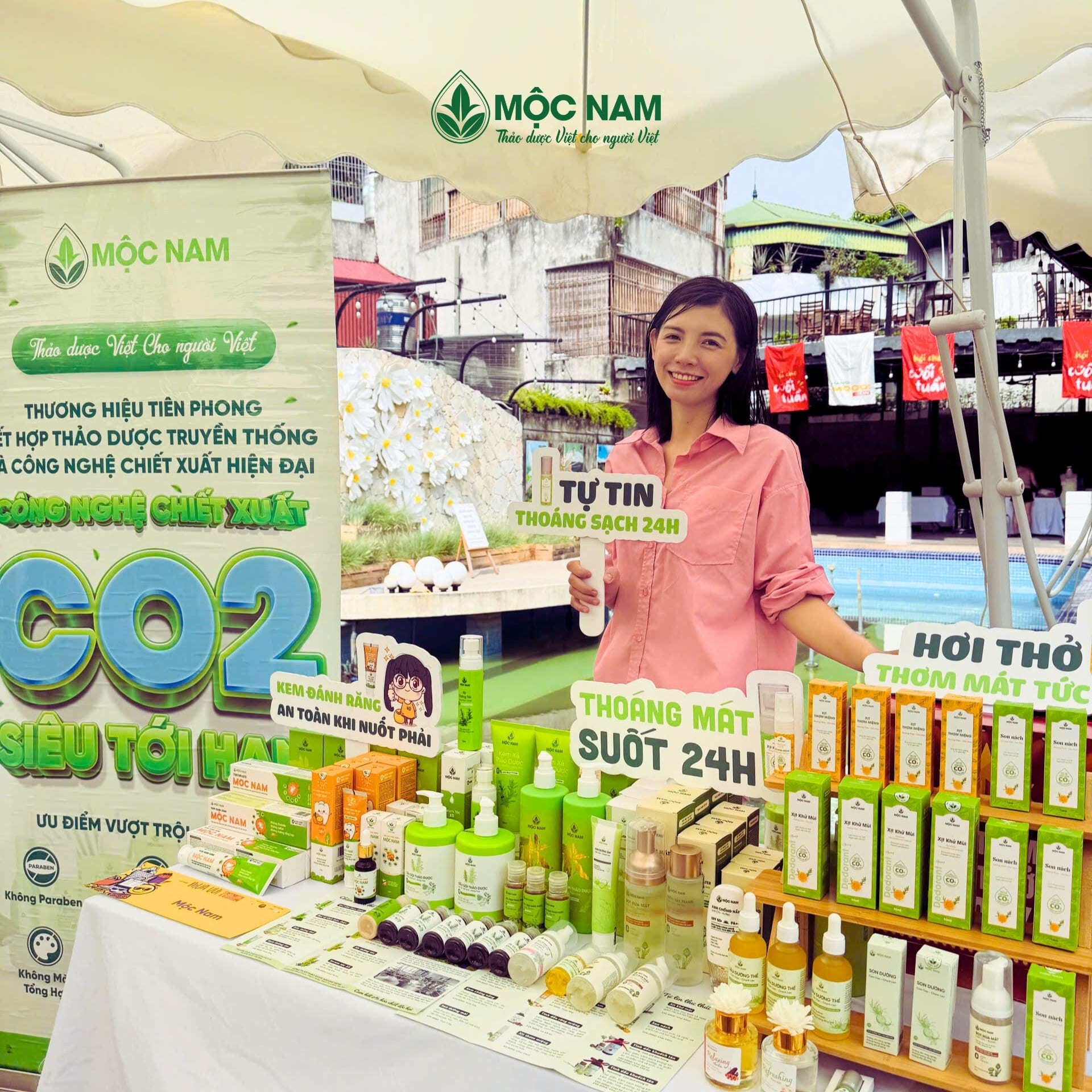 Mộc Nam góp mặt tại Hội chợ Cuối tuần Vol.30 – MUA VUI: Trải nghiệm thảo dược Việt giữa lòng Hà Nội
