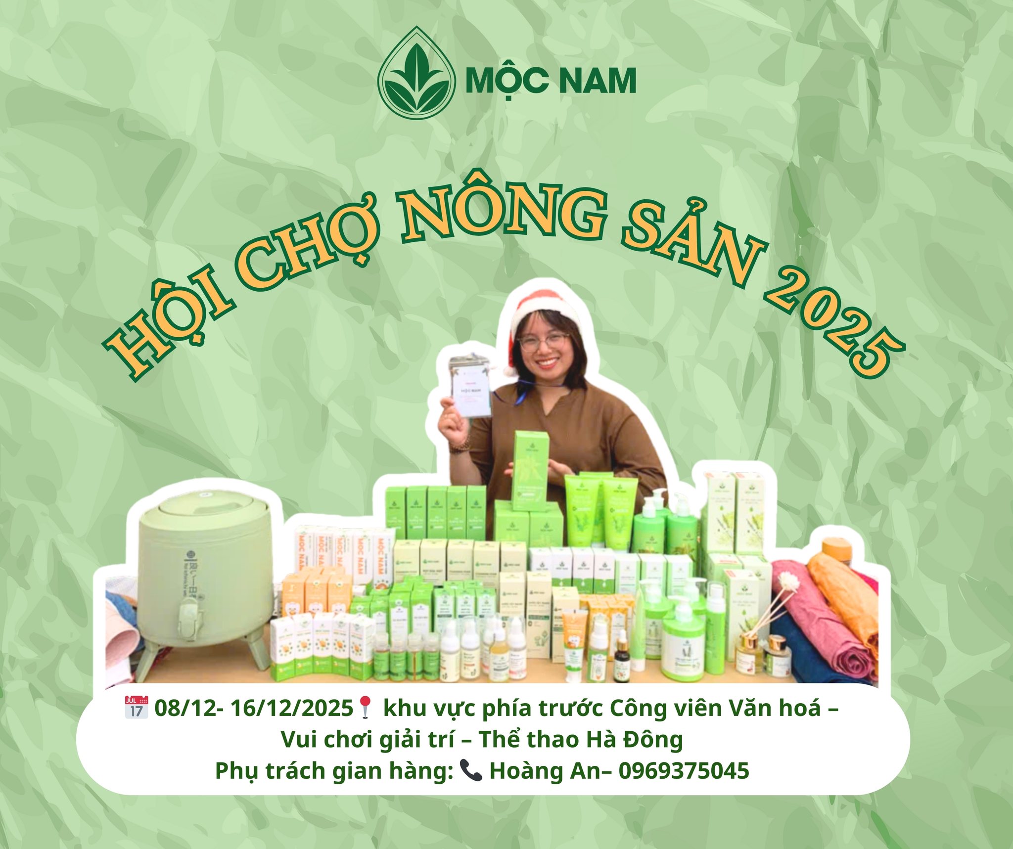 Mộc Nam tại Hội chợ Kích cầu – Trưng bày Giới thiệu Sản phẩm Nông sản 2025: Lan tỏa giá trị Xanh – Lành đến cộng đồng