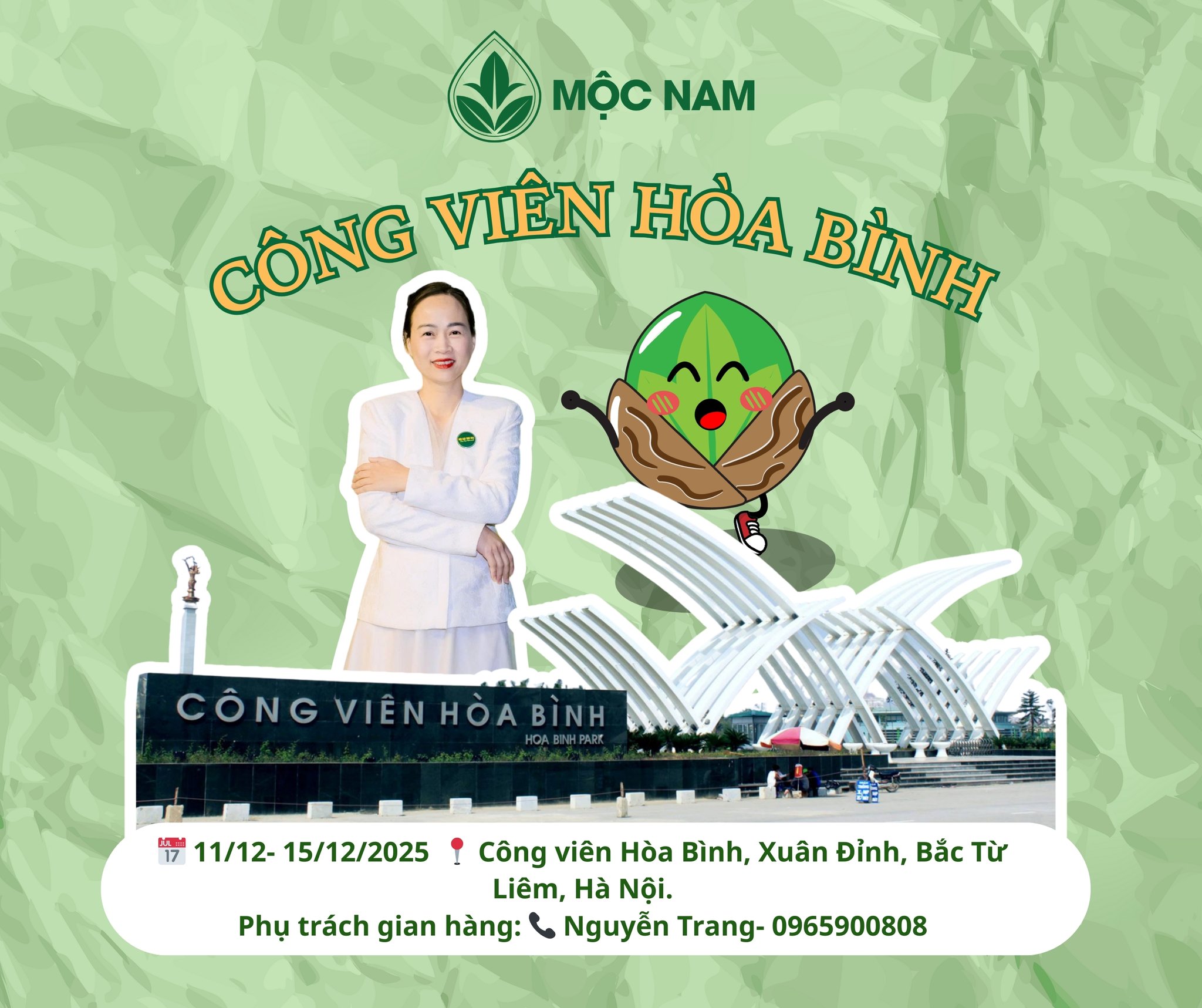 Mộc Nam tại Hội chợ Nông sản – Công nghiệp Thực phẩm 2025: Kết nối giá trị Xanh – Lành với người tiêu dùng Thủ đô