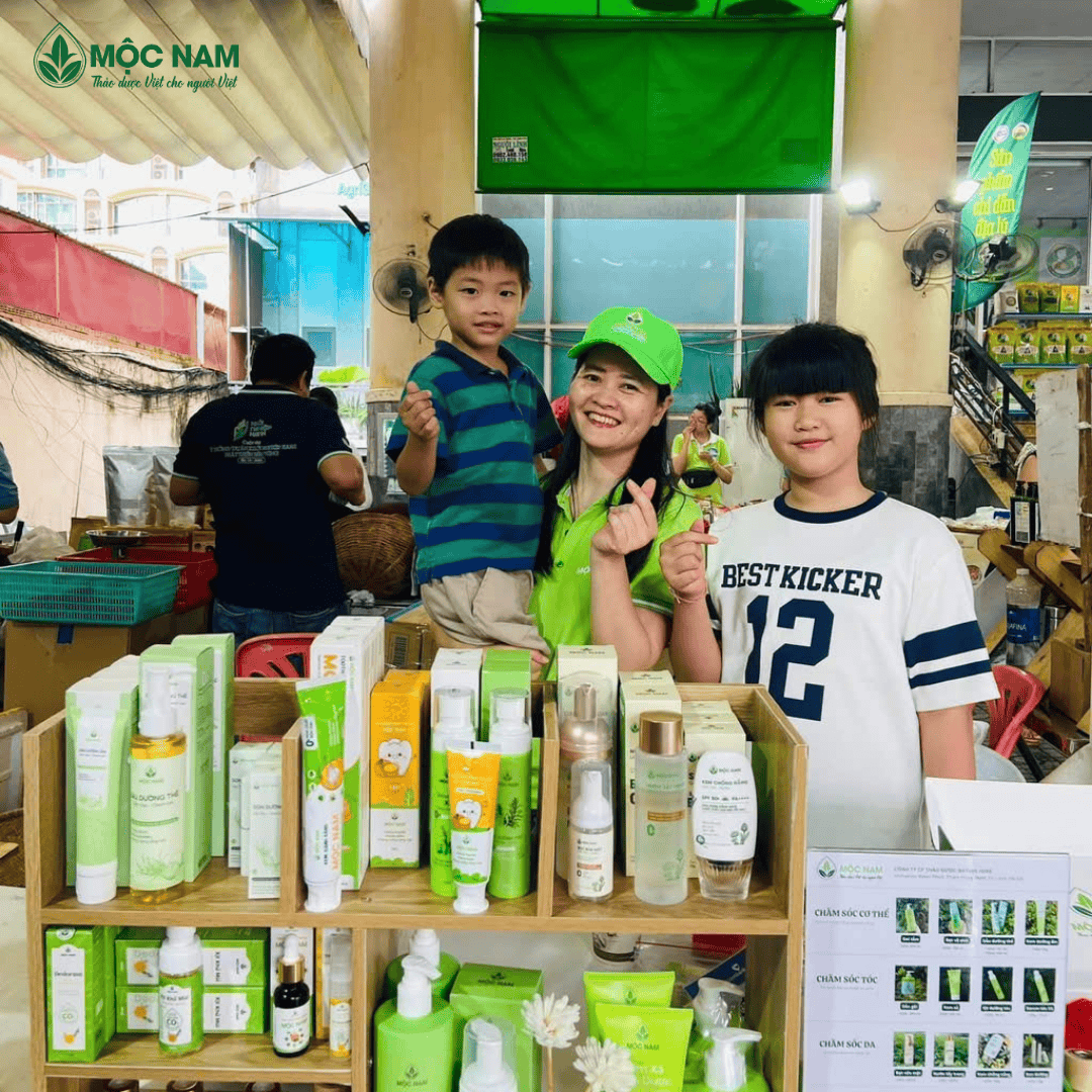Mộc Nam Tham Gia Phiên Chợ Xanh Tử Tế - Lan Tỏa Giá Trị Việt