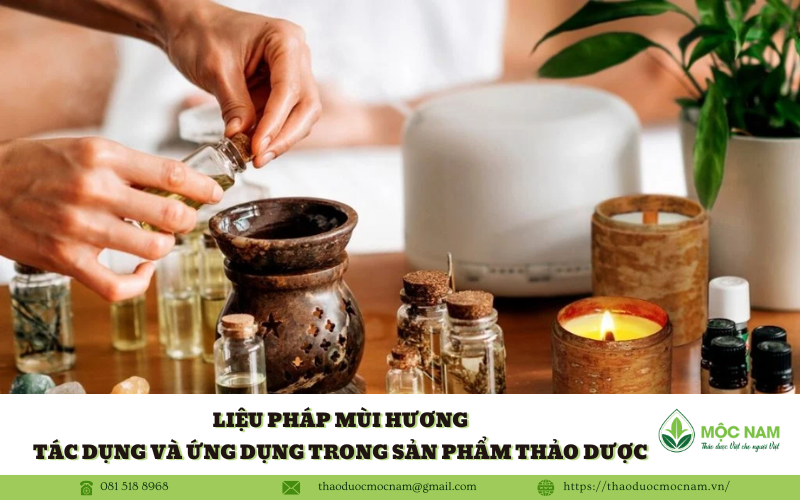 Liệu pháp mùi hương (Aromatherapy) – Tác dụng và ứng dụng trong sản phẩm thảo dược
