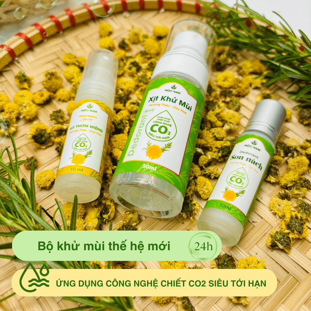 Mộc Nam ra mắt bộ khử mùi thế hệ mới