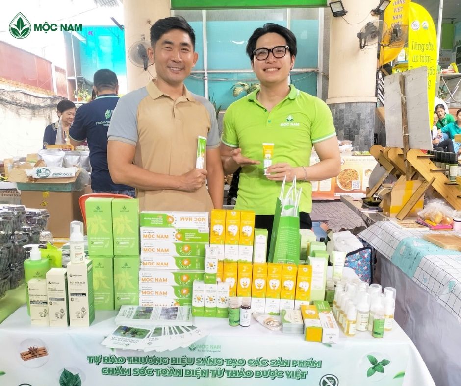 Mộc Nam đã có mặt tại Phiên Chợ Xanh Tử Tế TP.HCM 