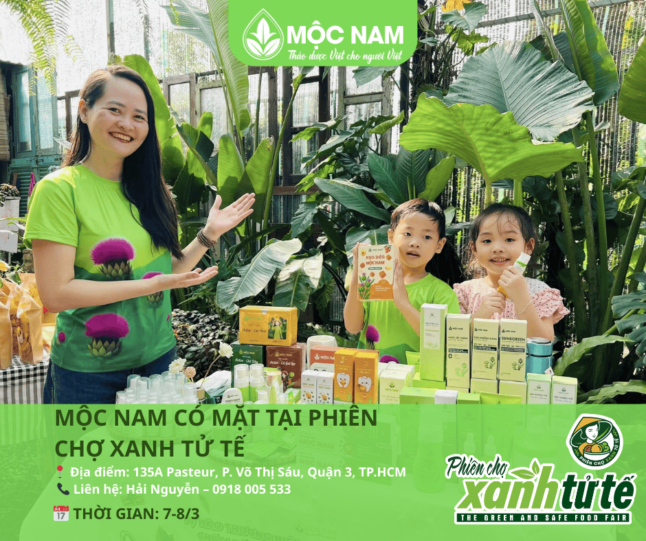 Phiên Chợ Xanh Tử Tế tại TP.HCM – Điểm hẹn cuối tuần cho những người yêu lối sống xanh