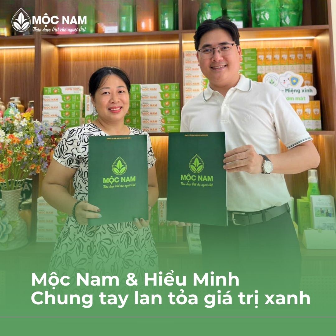 Mộc Nam hợp tác cùng Hiểu Minh – Bước tiến mới lan tỏa giá trị xanh