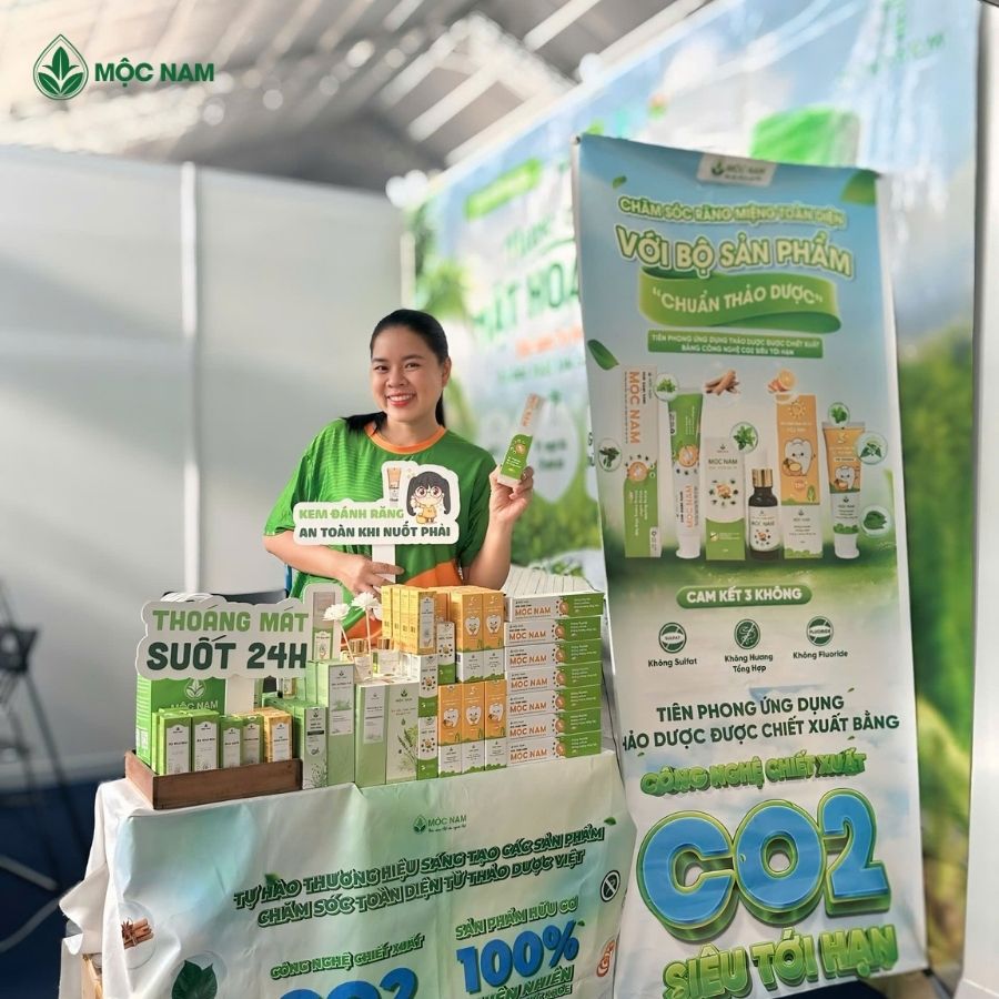 Mộc Nam tham gia Hội chợ Triển lãm Hàng Công nghiệp Nông thôn 2025 tại TP Hồ Chí Minh