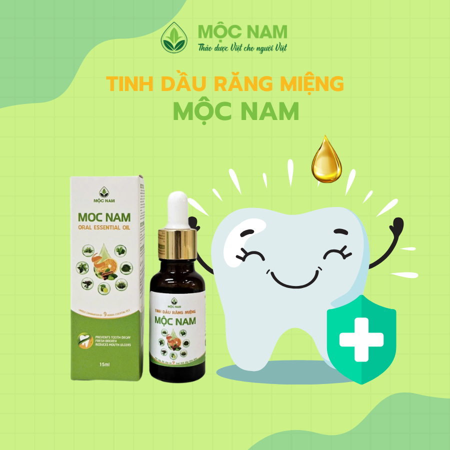 Tinh dầu răng miệng - Bước ngoặt đột phá trong chăm sóc răng miệng