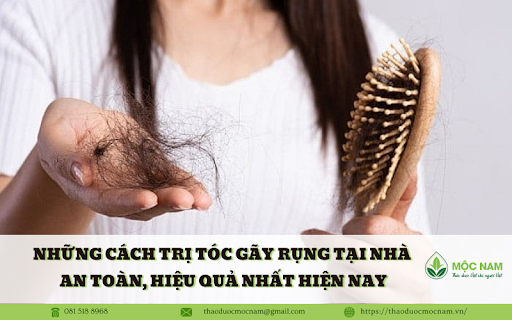 Những cách trị tóc gãy rụng tại nhà an toàn, hiệu quả nhất hiện nay