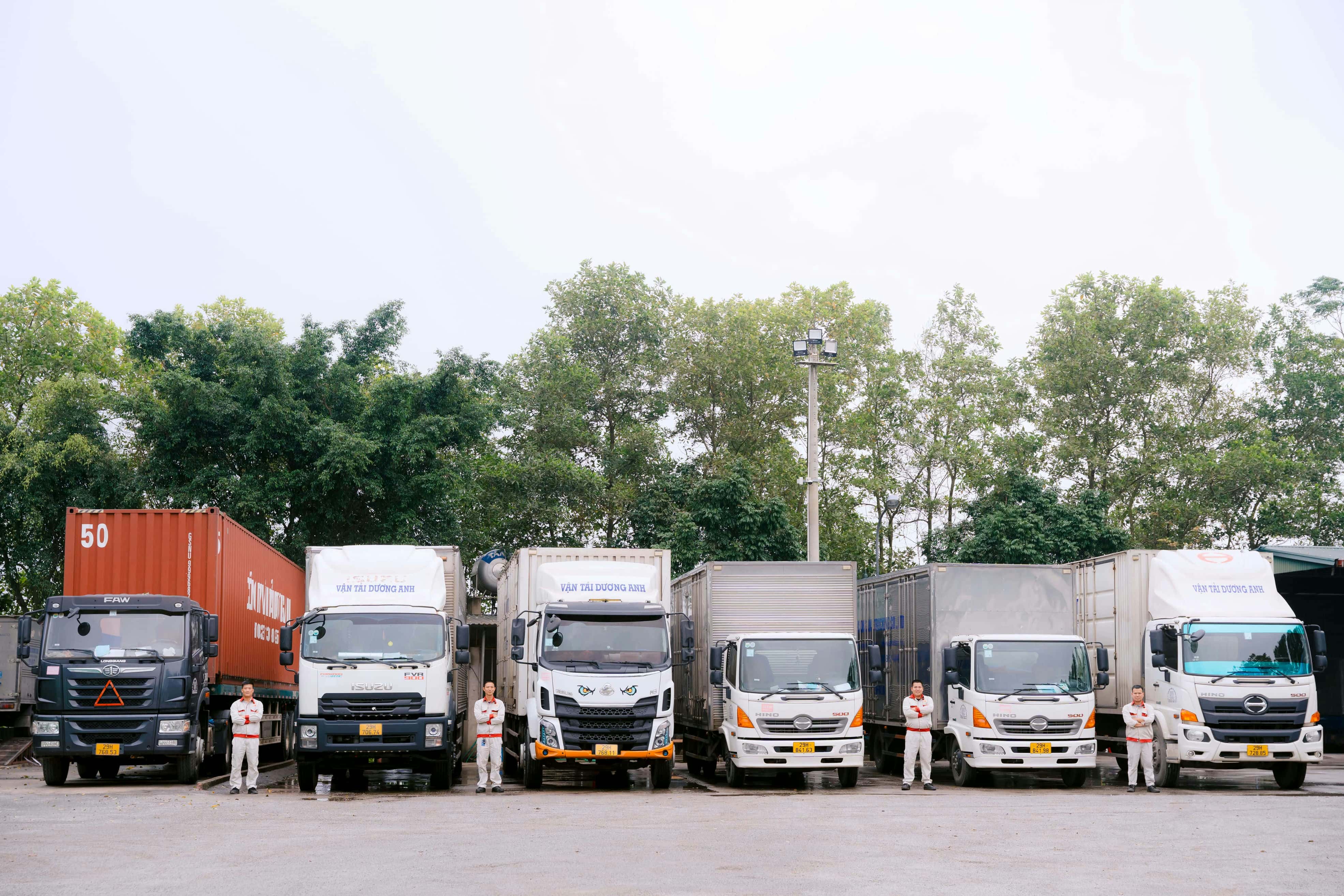 Đội ngũ lái xe trách nhiệm, nhiệt tình