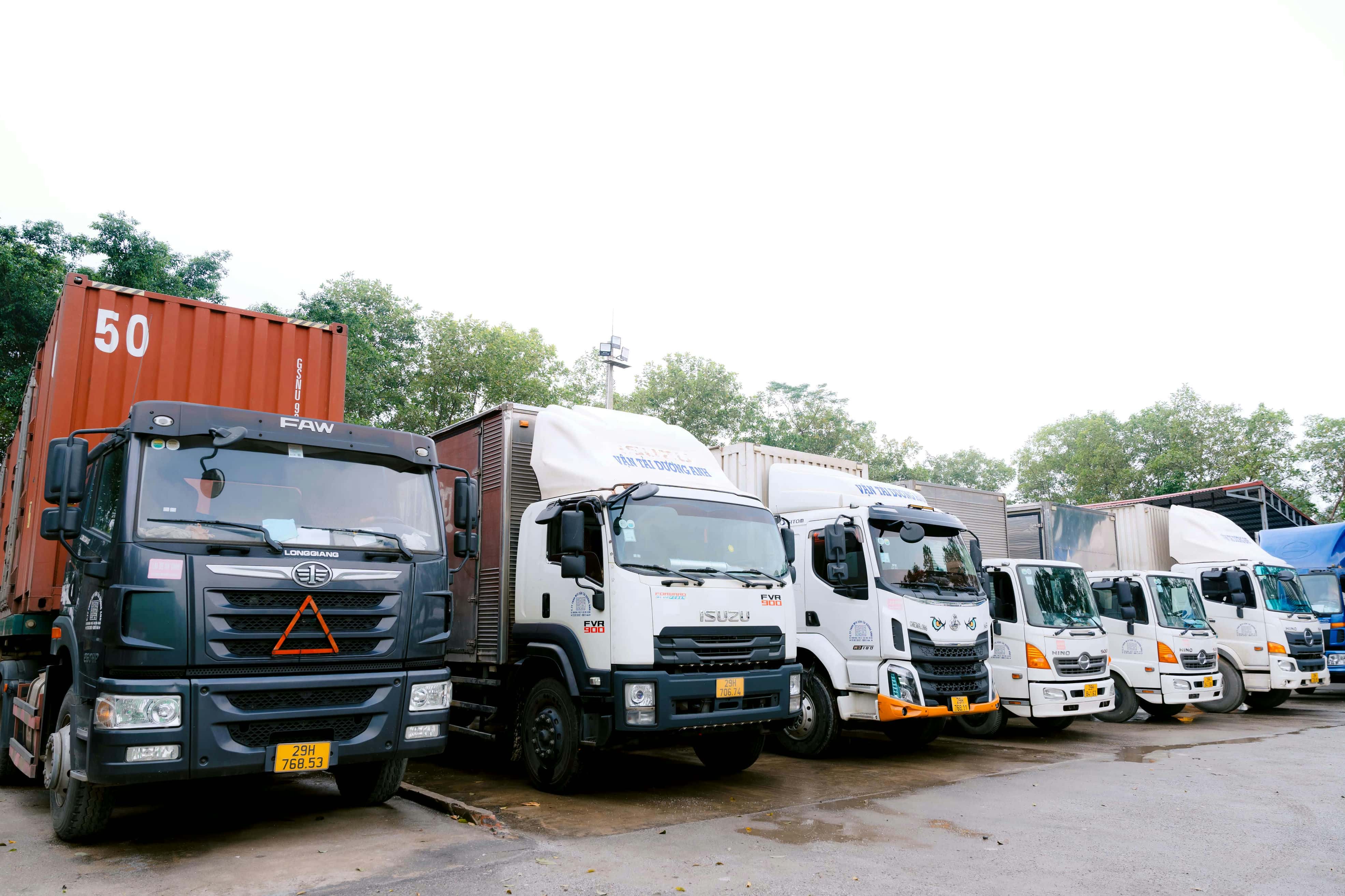 Hệ thống xe cơ giới đa dạng