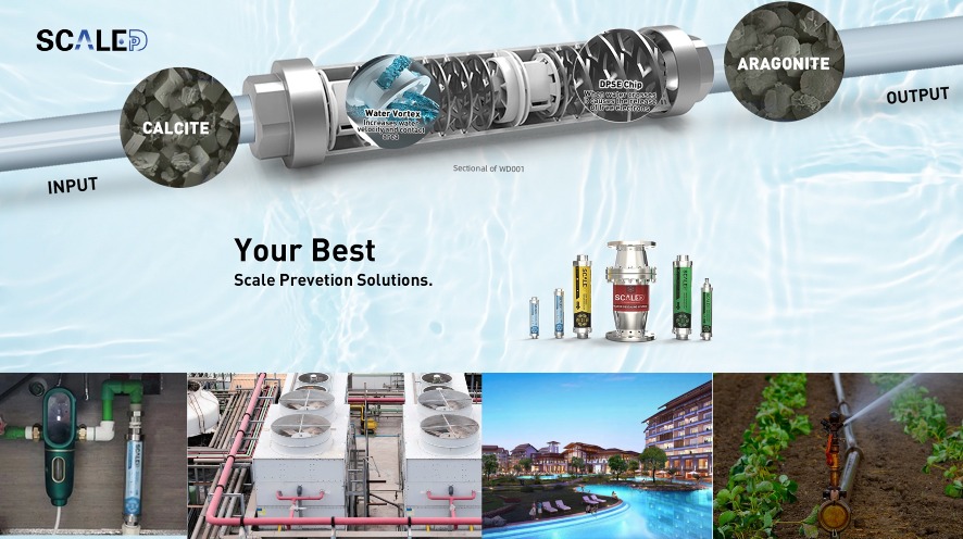 Thiết bị chống cáu cặn ScaleDp