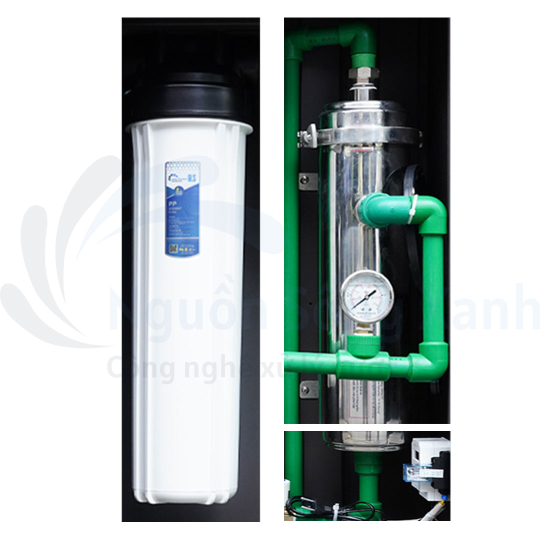 Bộ Lọc Nước Đầu Nguồn Dành Cho Sinh Hoạt Combo Smart 1