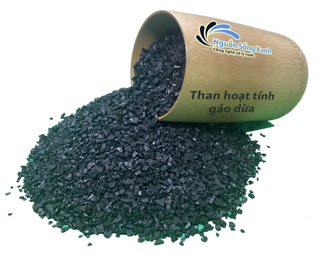 Than hoạt tính gáo dừa iodine 600-800 mg/g