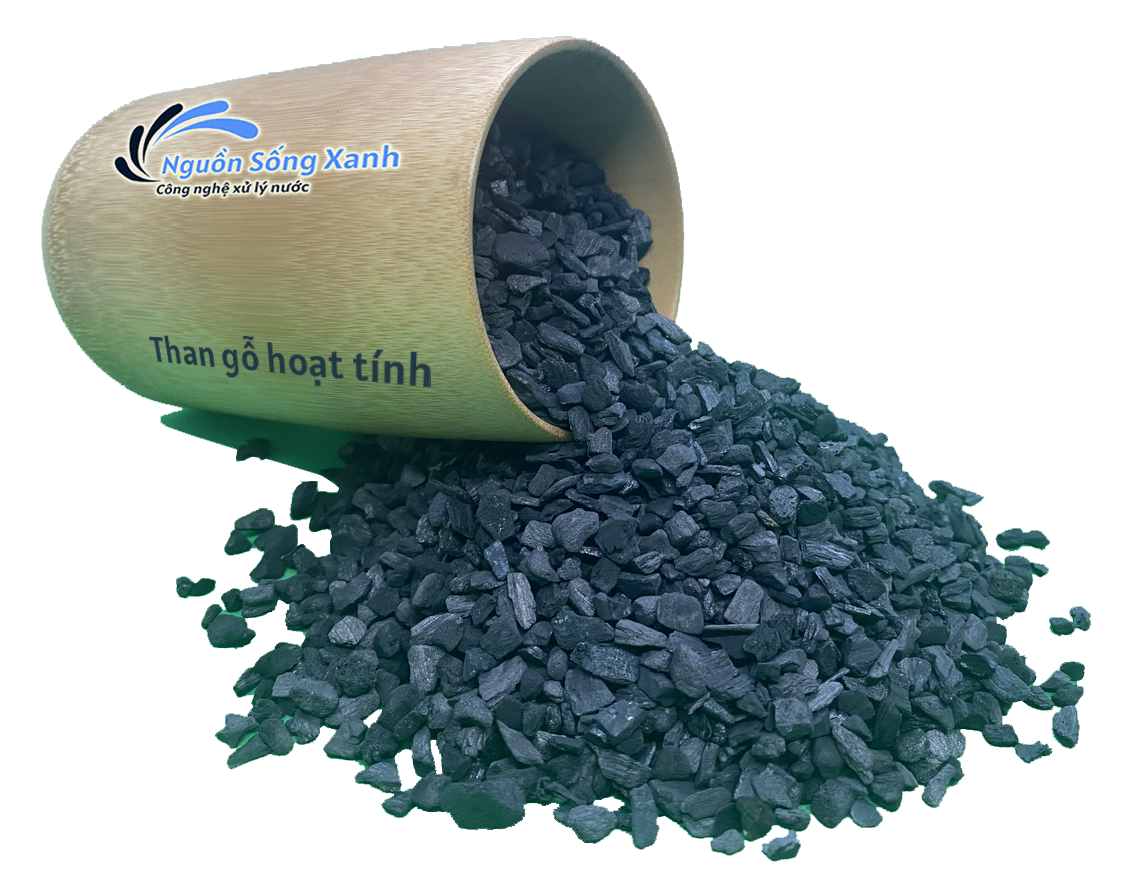 Than gỗ hoạt tính iodine 300-500 mg/g