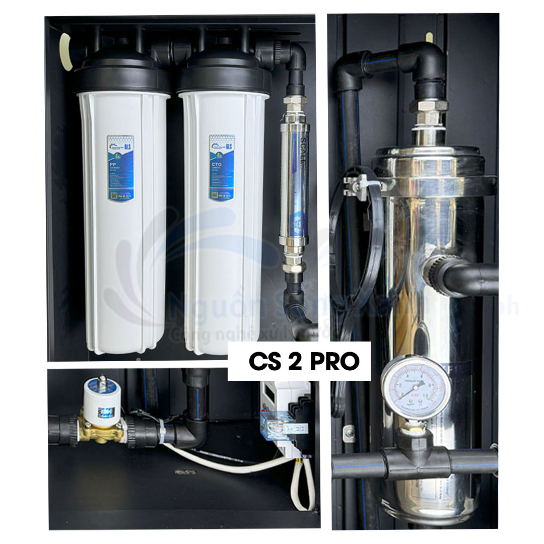 Bộ Lọc Nước Đầu Nguồn Dành Cho Sinh Hoạt Combo Smart 2 - Pro