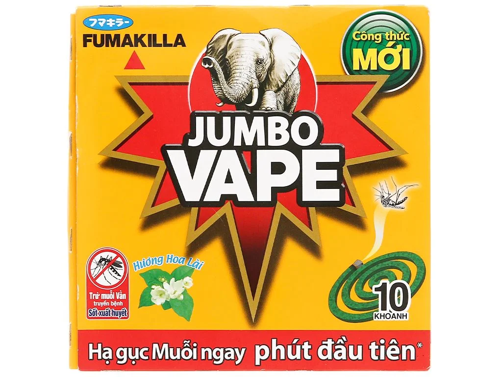 Nhang muỗi Jumbo vape M2 120g