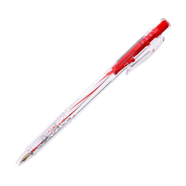 Bút bi Thiên Long đỏ TL-027 0.5mm