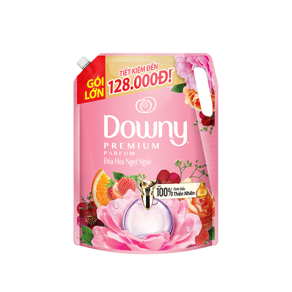 Nước xả Downy túi bung tỏa hạnh phúc 2.2L