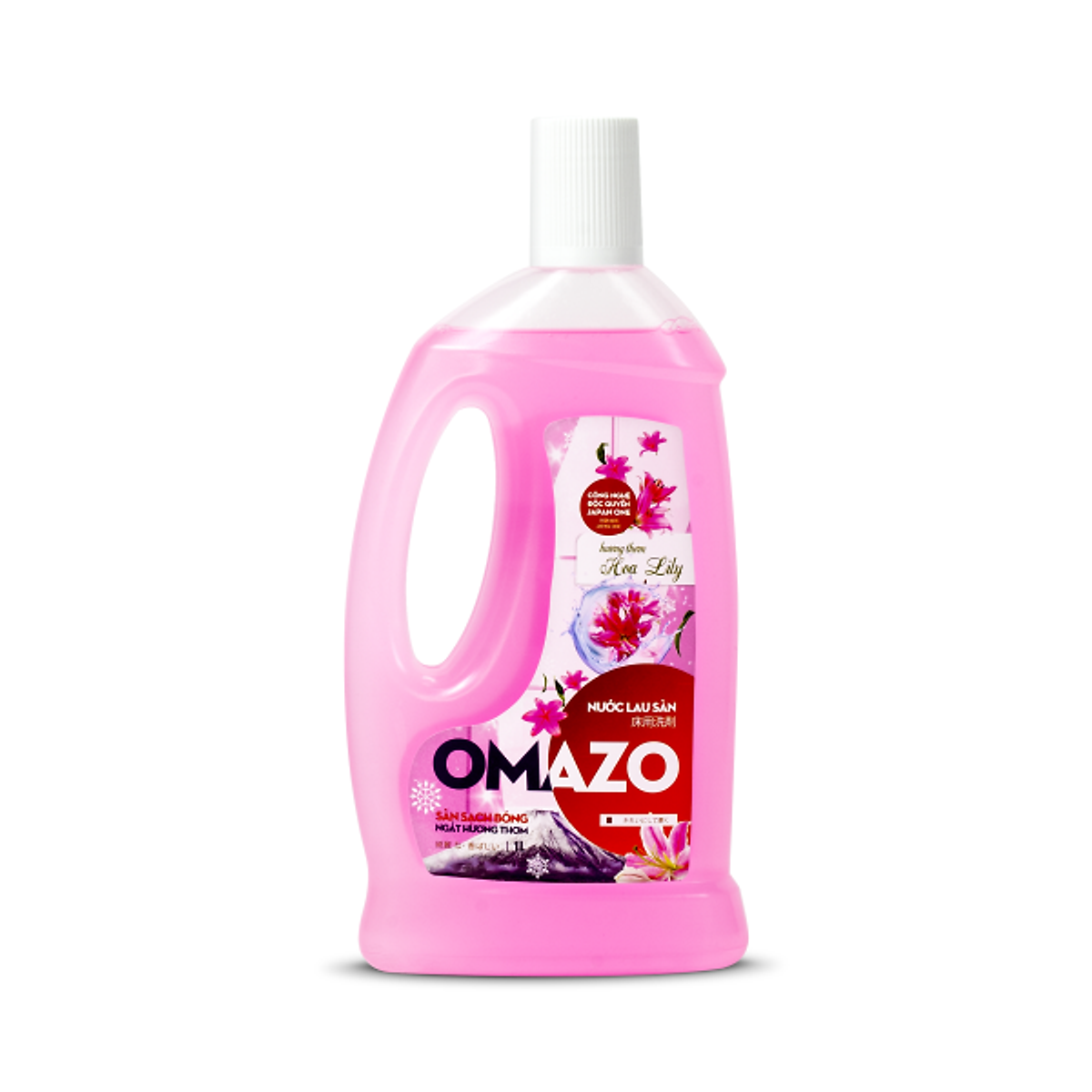 Lau sàn Osumo hương hoa ly 1l