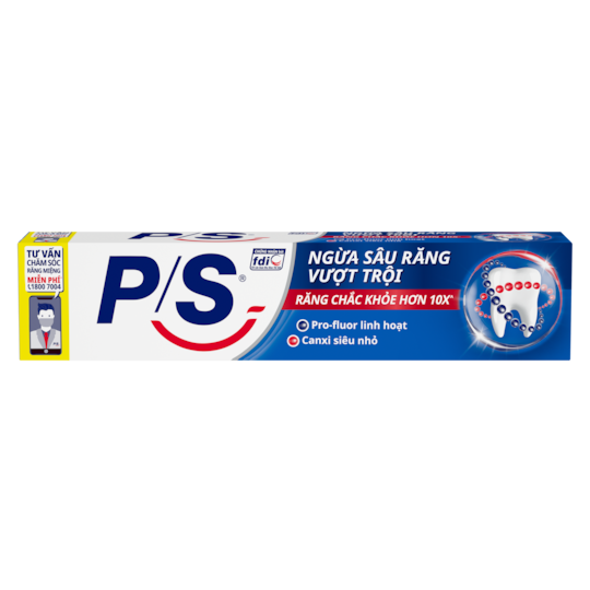 Kem đánh răng P/S ngừa sâu răng vượt trội 180g