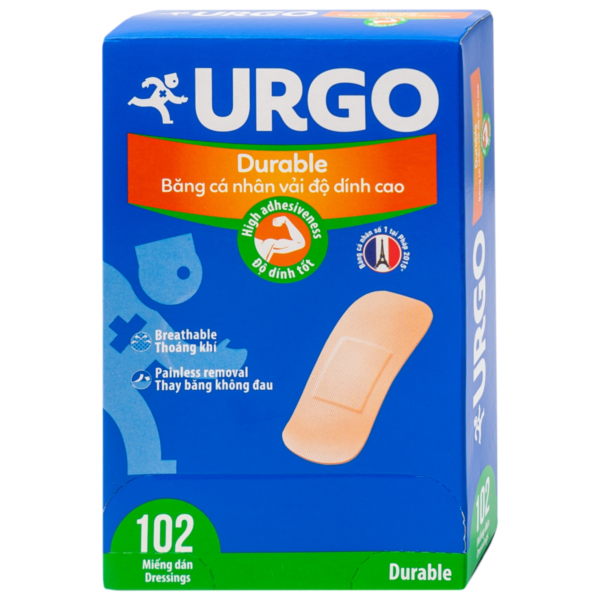 Băng dán cá nhân Urgo Durable
