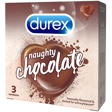 Bao cao su Durex Naughty Chocolate 3s