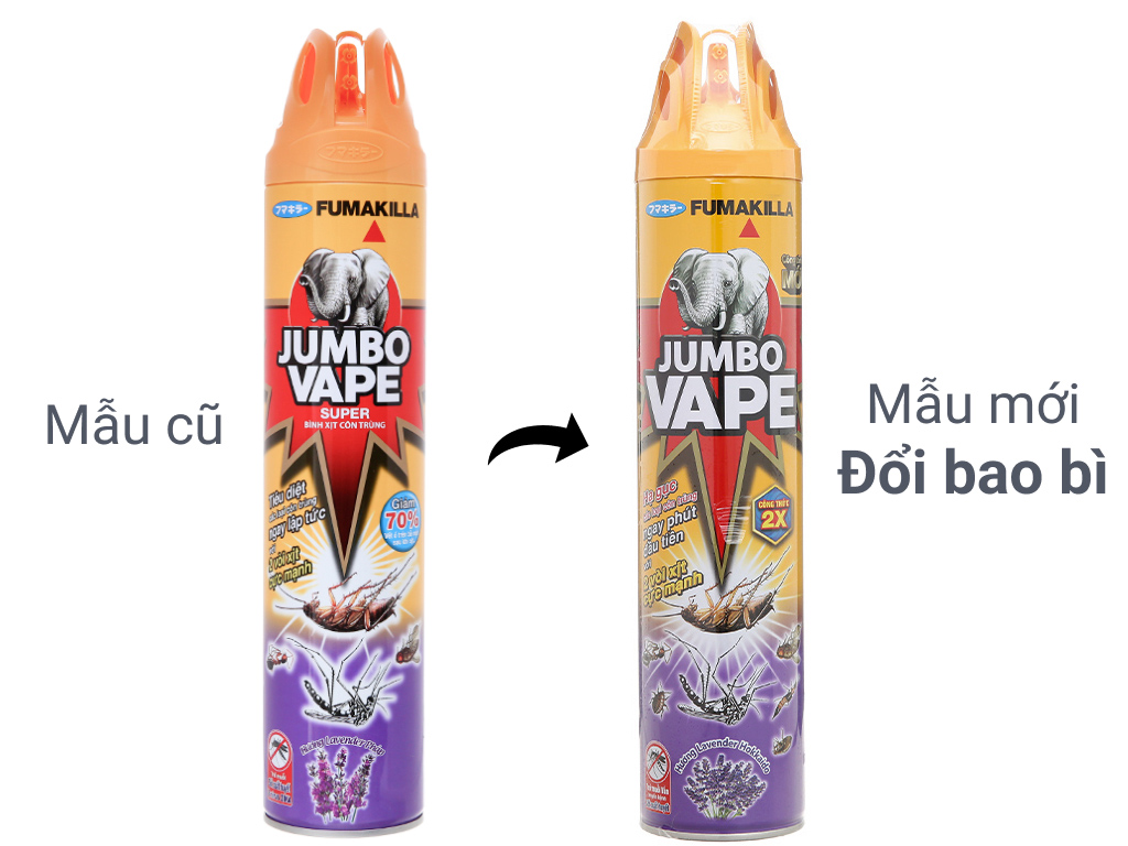 Xịt muỗi Jumbo côn trùng