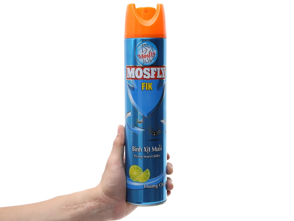 Xịt muỗi Mosfly hương chanh