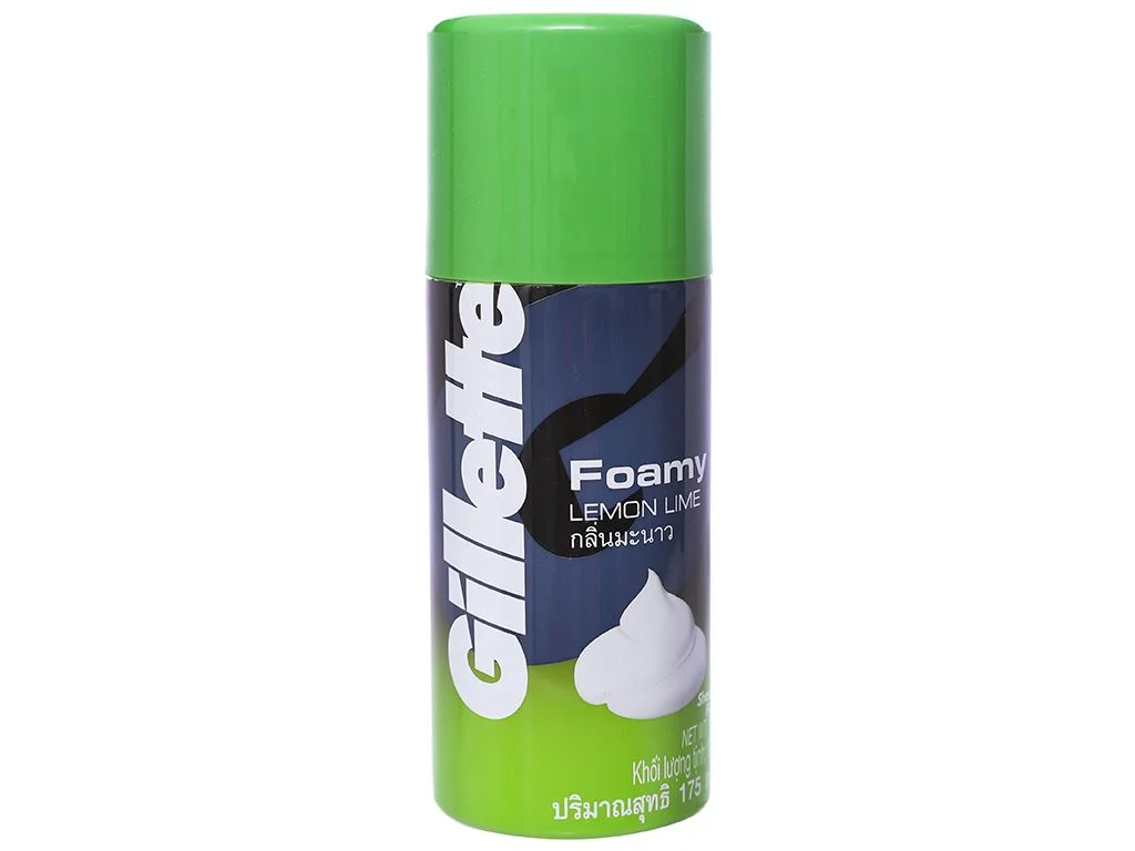 Bọt cạo râu Gillette hương chanh 175g