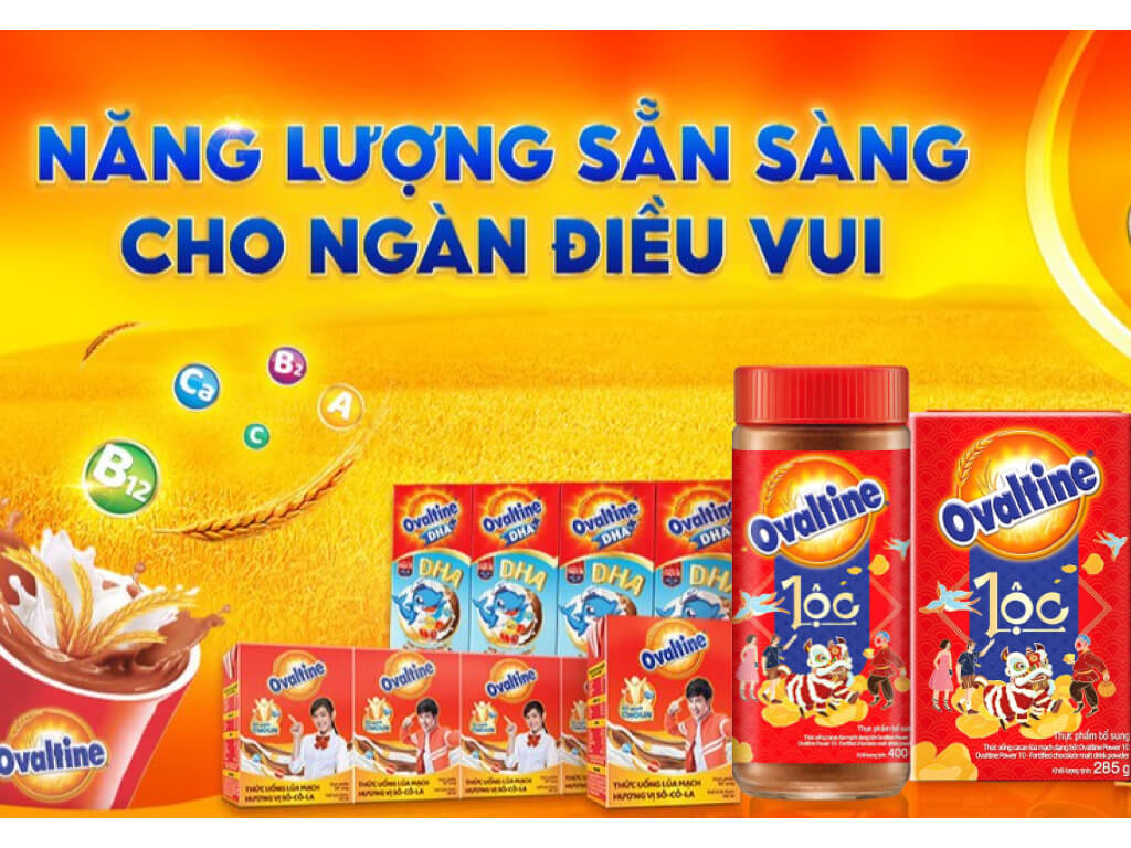 Thức uống Cacao lúa mạch dạng bột Ovanltine 285g