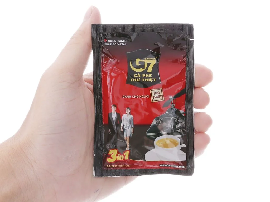 Cà phê hoà tan 3 trong 1 Trung Nguyên G7 (50 gói x 16g)