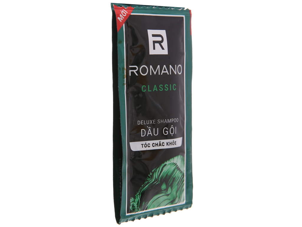Dầu gội Romano classic deluxe shampoo 6g/12gói/dây