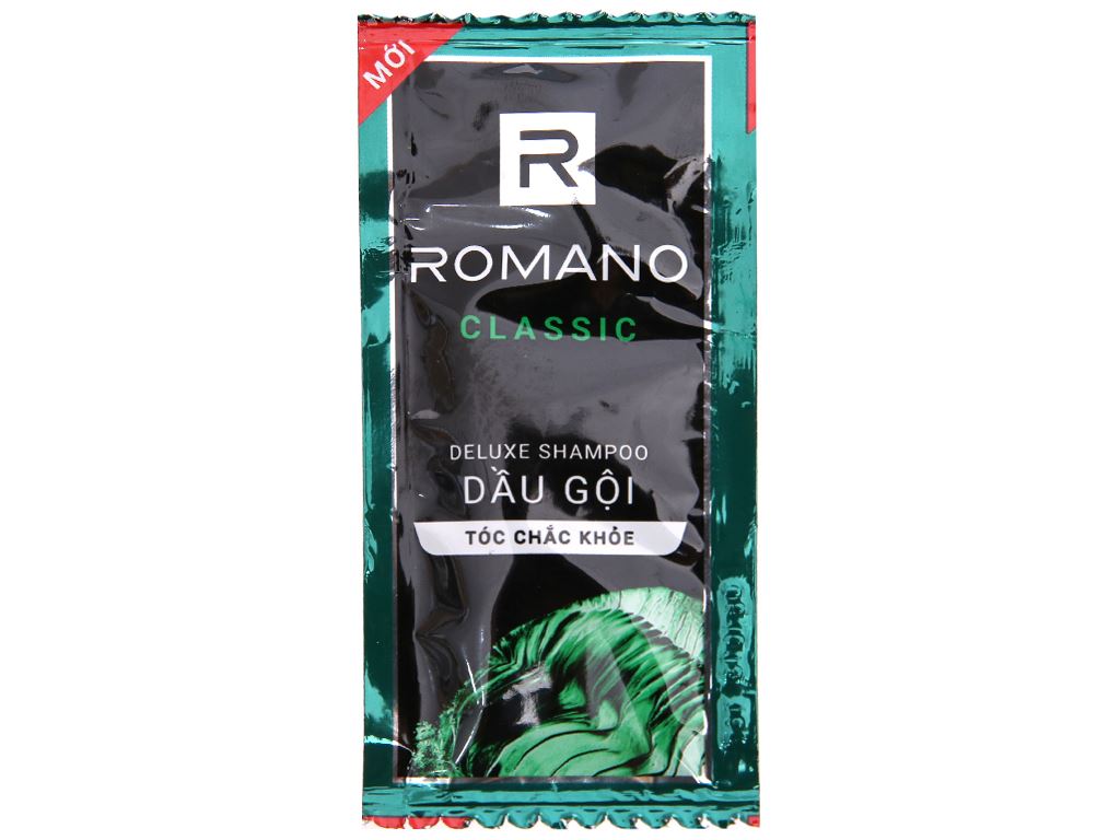 Dầu gội Romano classic deluxe shampoo 6g/12gói/dây