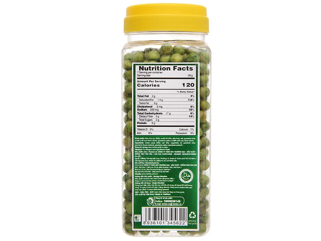 Đậu phộng Tân Tân Hòa Lan Muối 190gr