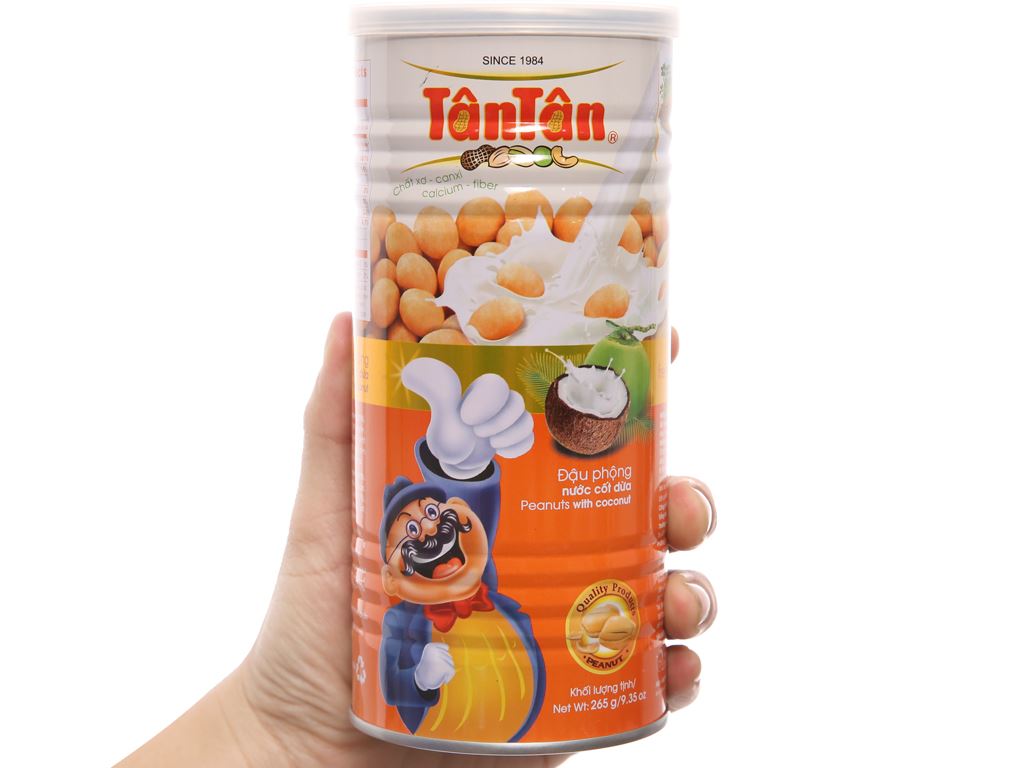 Đậu phộng Tân Tân nước cốt dừa 265g